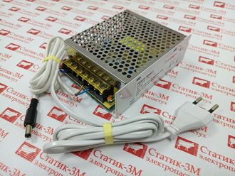 Сетевой адаптер 220/12В усиленный Arlight ARS-100-12 для подключения генератора импульсов СТАТИК-3М